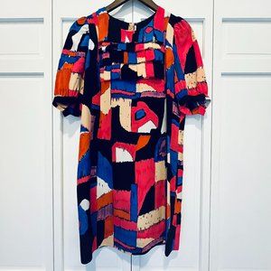 See by Chloe Silk Multi Colored Dress Sz. 6